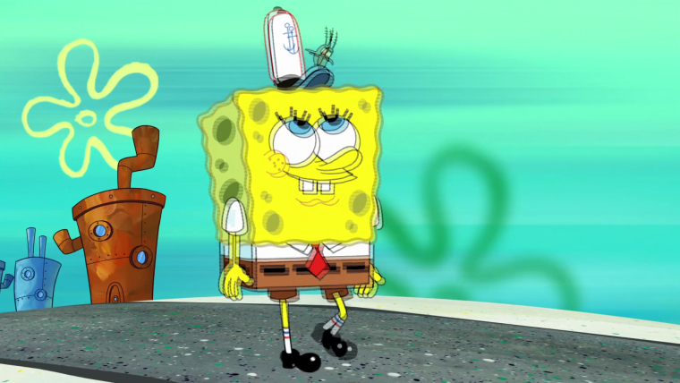 Губка Боб мультфильм Постер