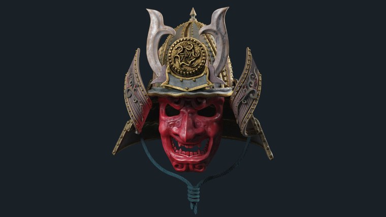 Маска Ронина самурая