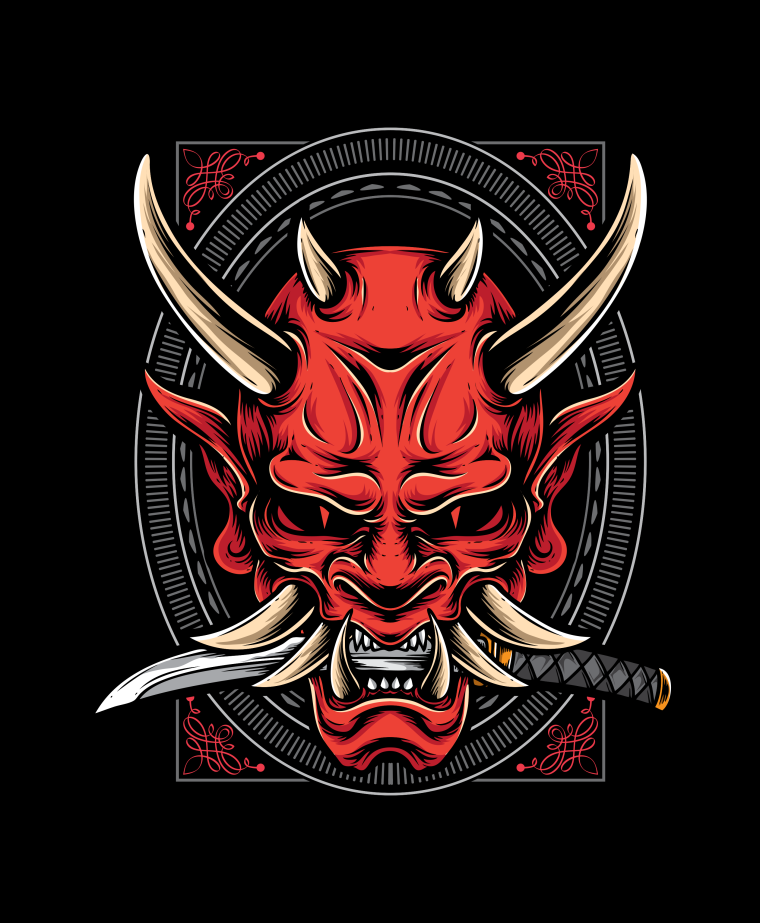 Hannya японский демон