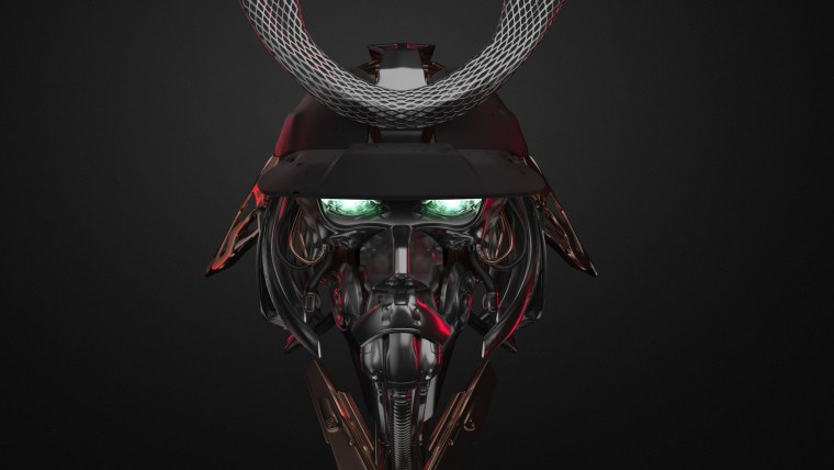 Cyberpunk 2077 маска самурая