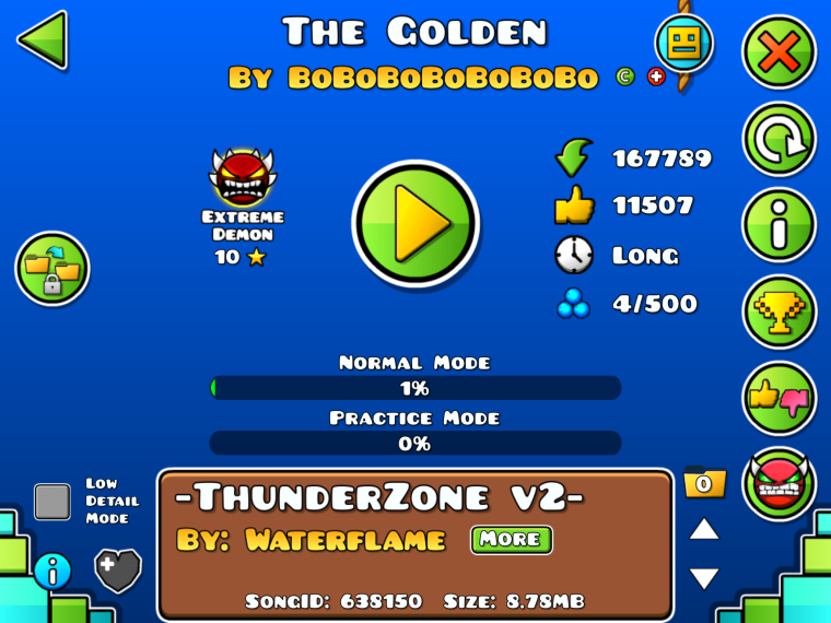 Extreme Demon 100% screenshot