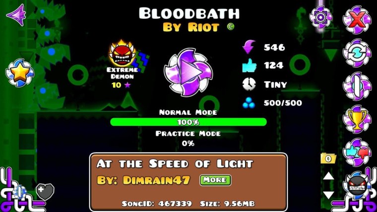 Bloodbath Geometry Dash 100
