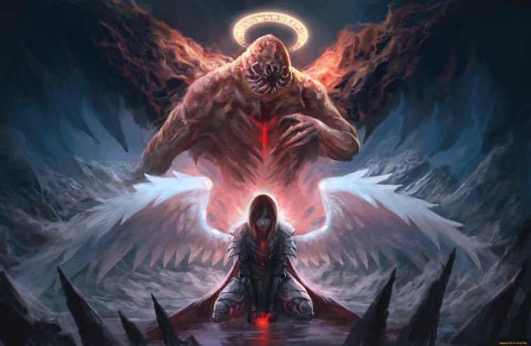 Азраэль ангел смерти Люцифер