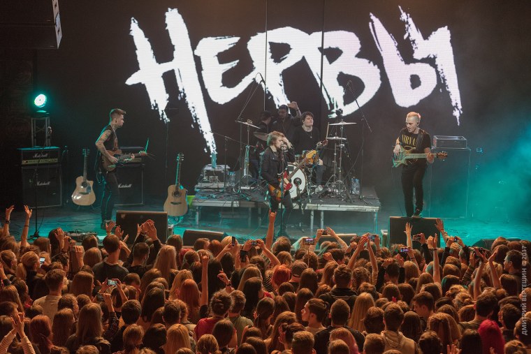 Обои с группой нервы