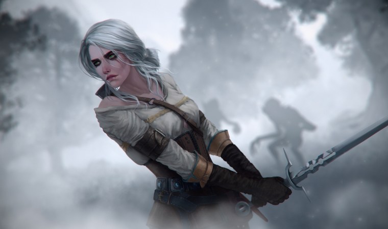 The Witcher 3 Wild Hunt Цири