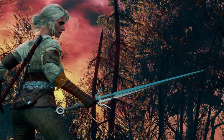 Ведьмак 3 Дикая охота Цири