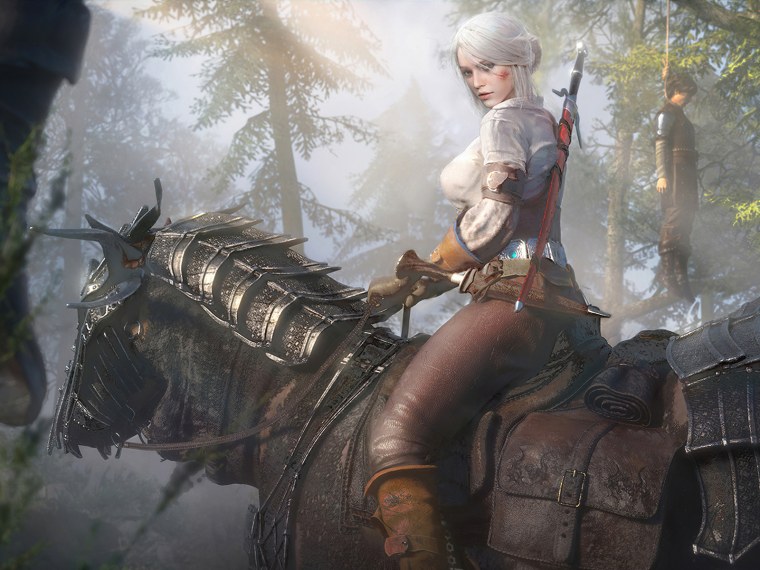 The Witcher 3 Wild Hunt Цири