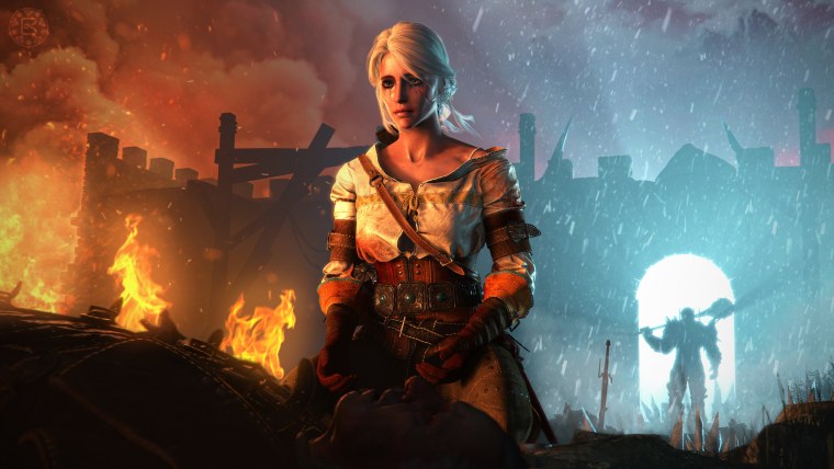 The Witcher 3 Wild Hunt Цири