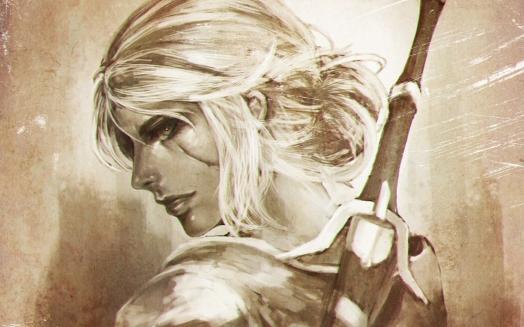 Ведьмак Цири арт