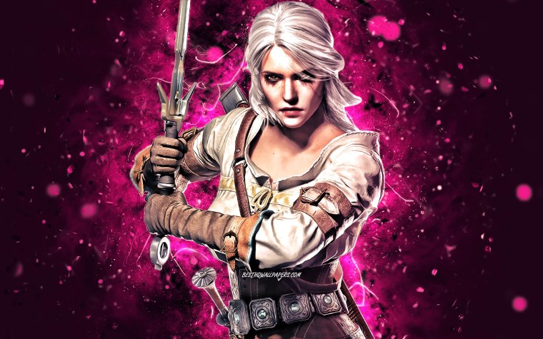Цири Ведьмак 3 на рабочий стол