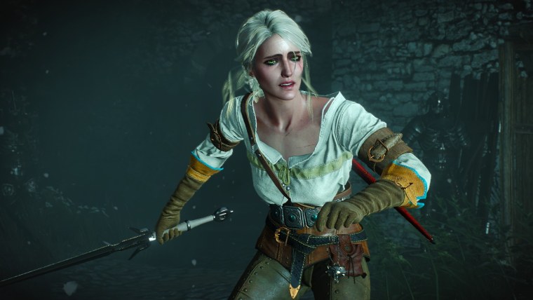 Цири Ведьмак 3 1920х1080