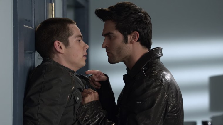 Дерек Хейл и Стайлз Стилински