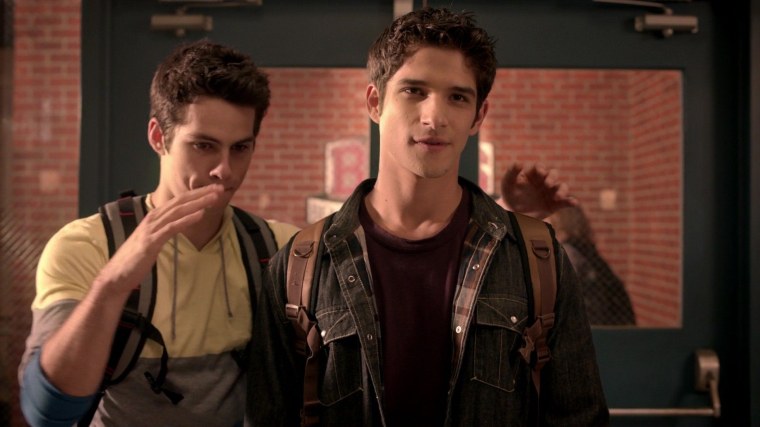 Волчонок 1 сезон Скотт и Стайлз