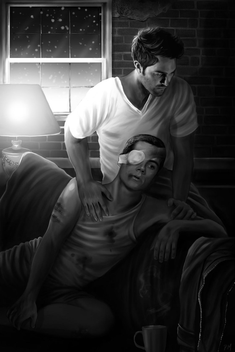 Волчонок Стайлз и Скотт