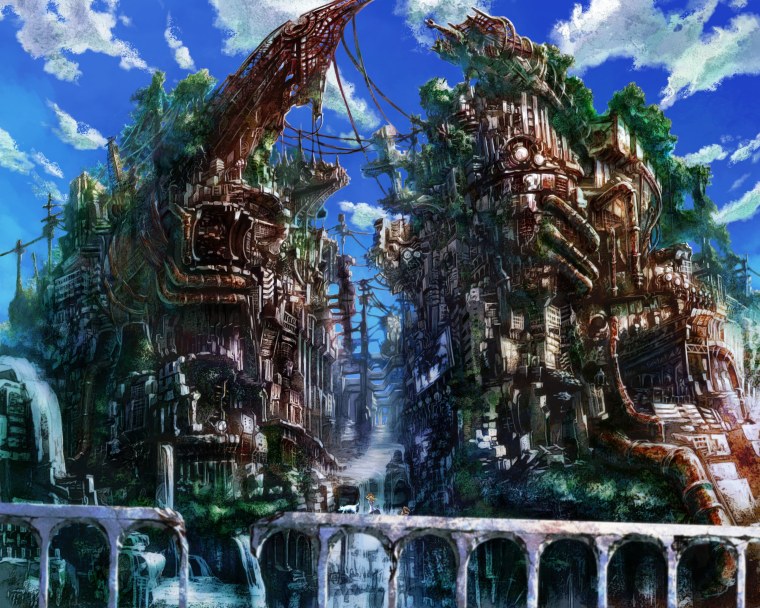 Фантастические пейзажи