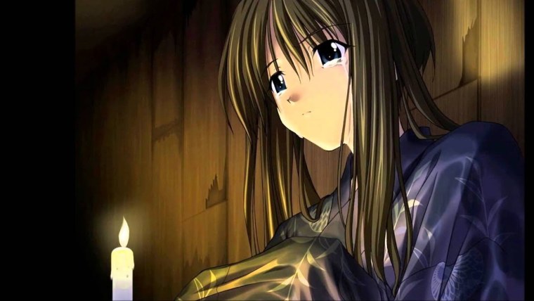 Грустные аниме