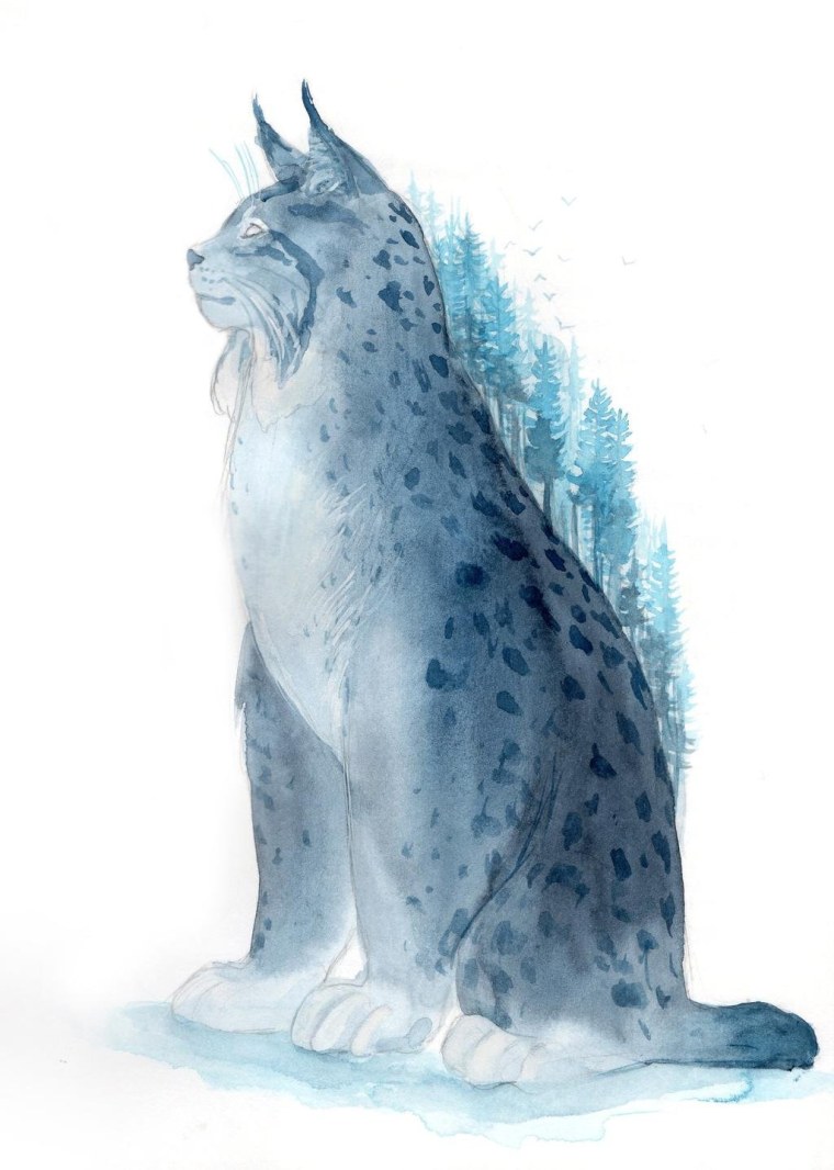 Белая Рысь арт