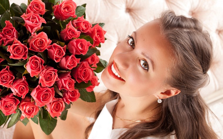 Букет цветов для девушки