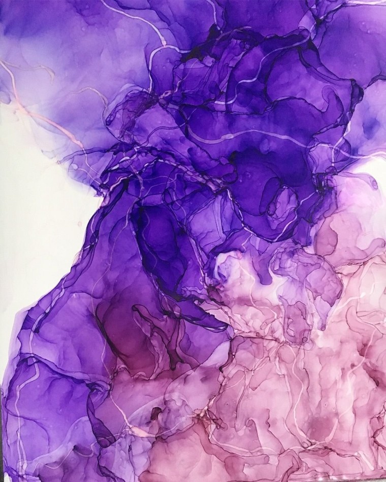 Розовый агат слэб