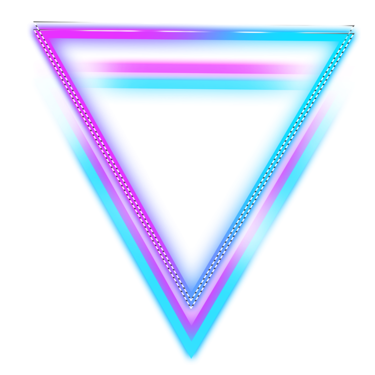 Неоновый треугольник