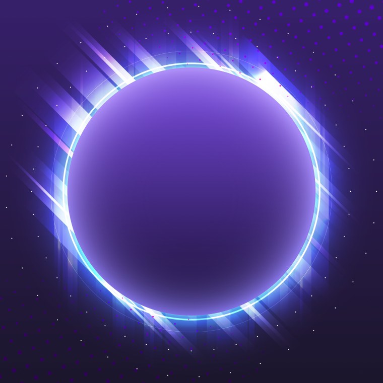 Неоновый круг