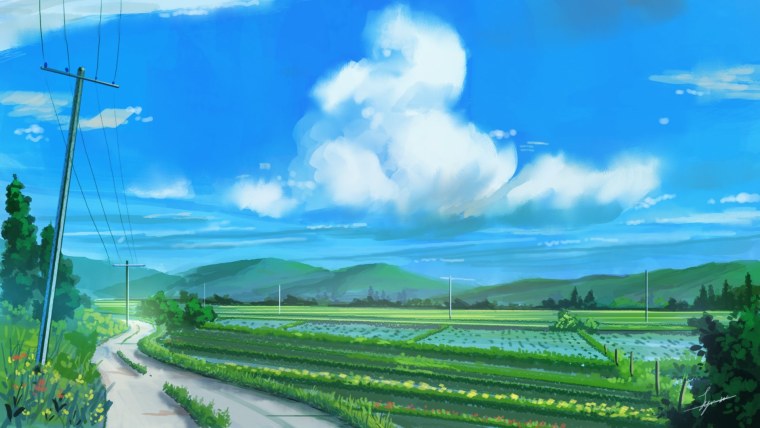 Рассветы Макото Синкай