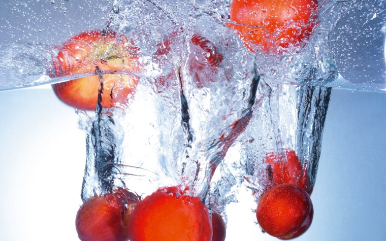 Ягоды во льду