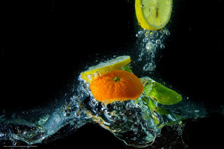 Фрукты брызги