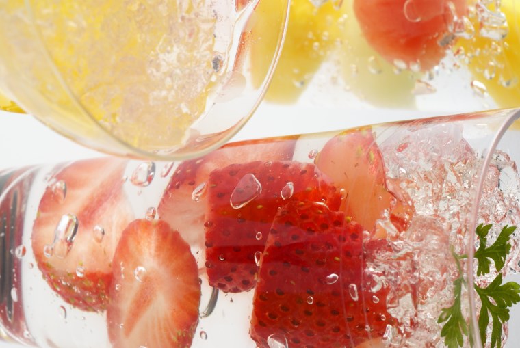 Фрукты в пузырьках