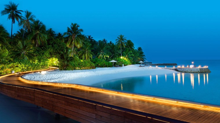 Вечерние Мальдивы