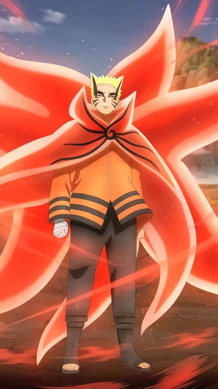 Наруто в режиме бариона