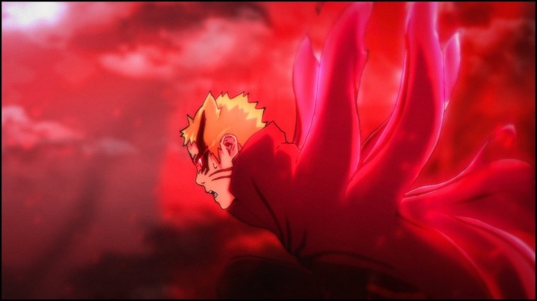 Наруто в режиме бариона