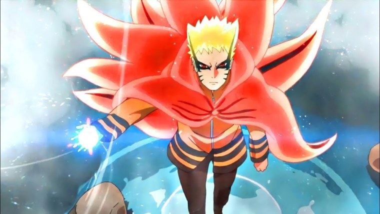 Наруто в режиме бариона обои