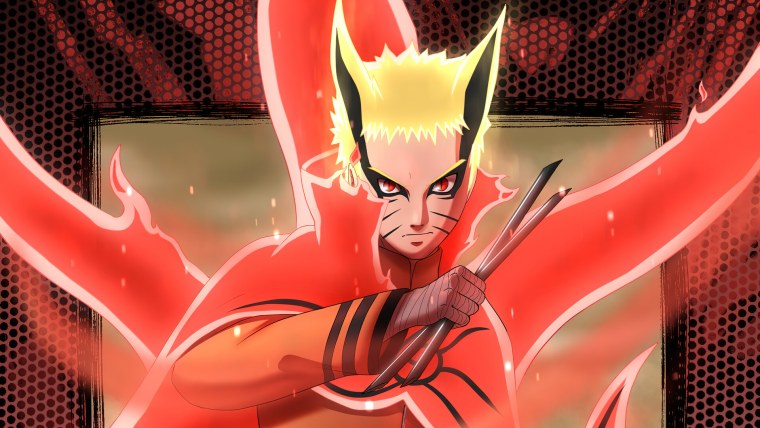 Наруто в режиме бариона