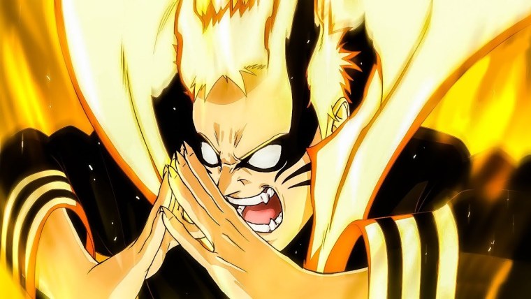 Наруто в режиме бариона