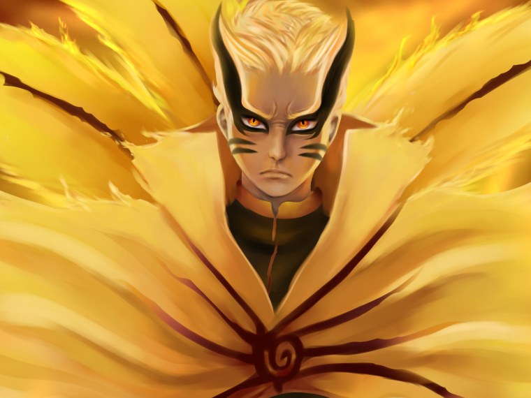 Наруто режим бариона аниме