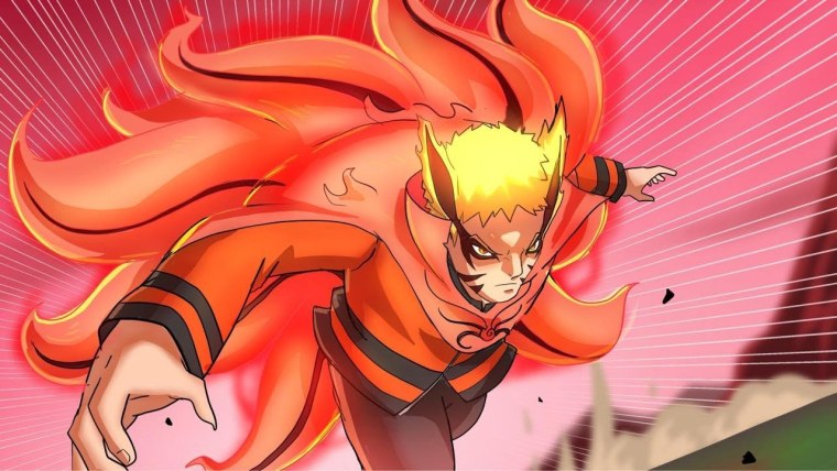 Наруто и курама режим бариона