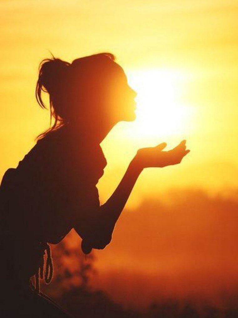 Плюмерия в волосах