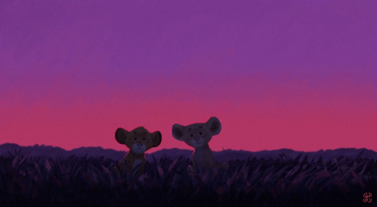 Обои на телефон Король Лев