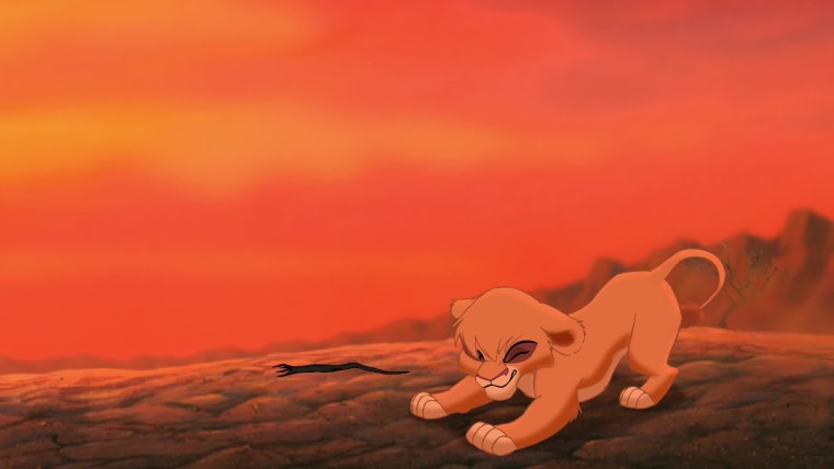 Симба на рабочий стол