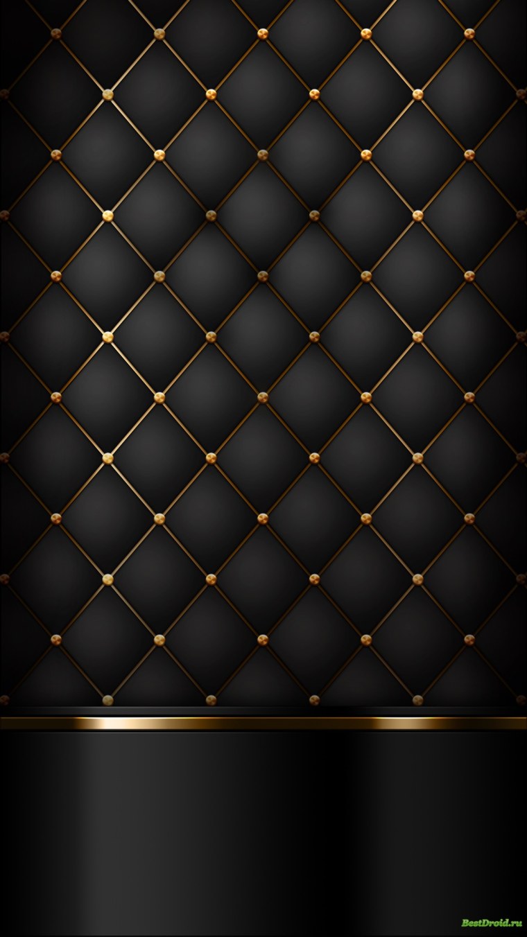 Фон черный с золотом
