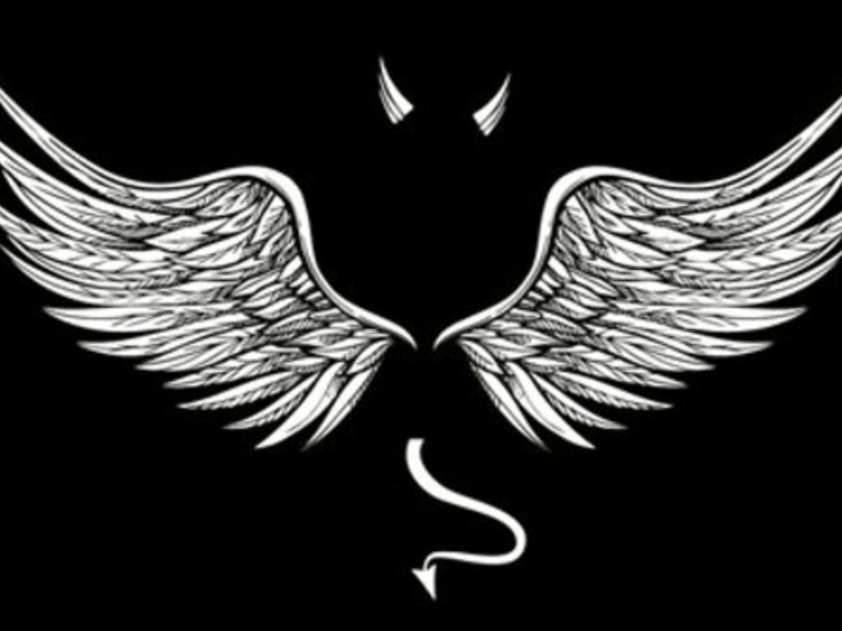 Аниме полуангел полудемон