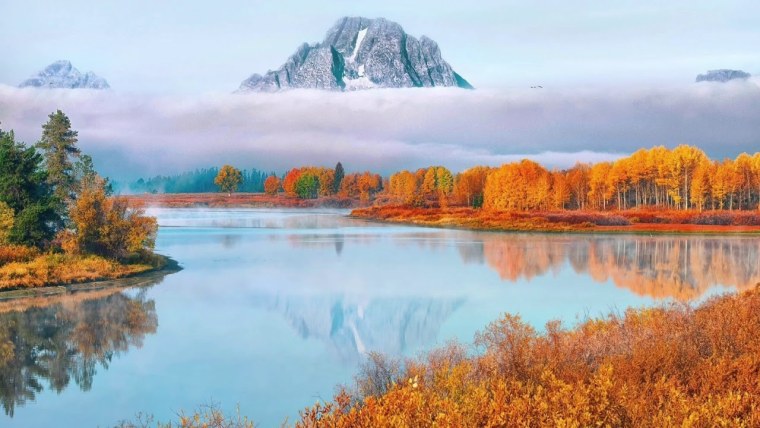 Штат Вайоминг Гранд Титон