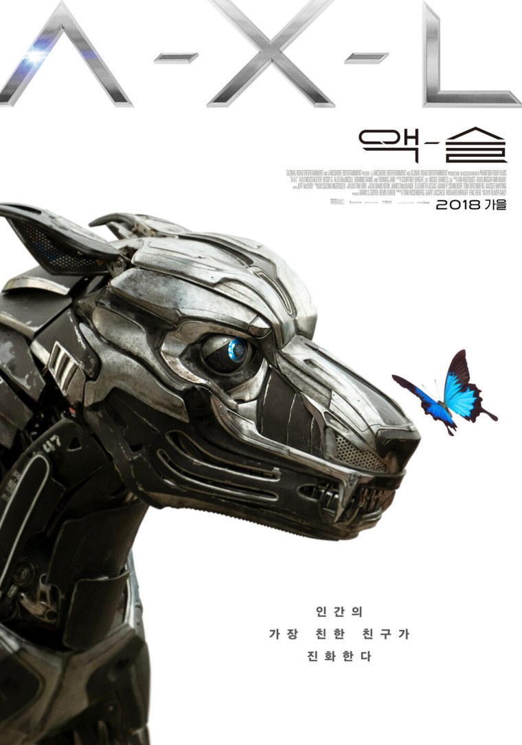 Робот собака из фильма Аксель