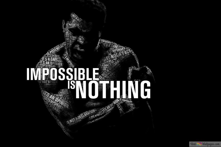 Мотивирующие фразы на темном фоне