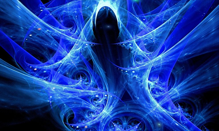 Абстракция в синих тонах