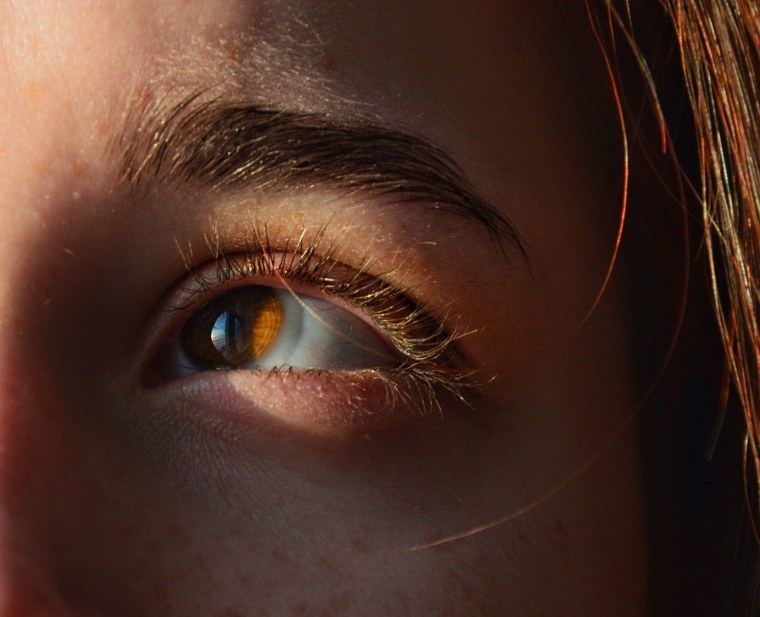 Эстетика коричневых глаз