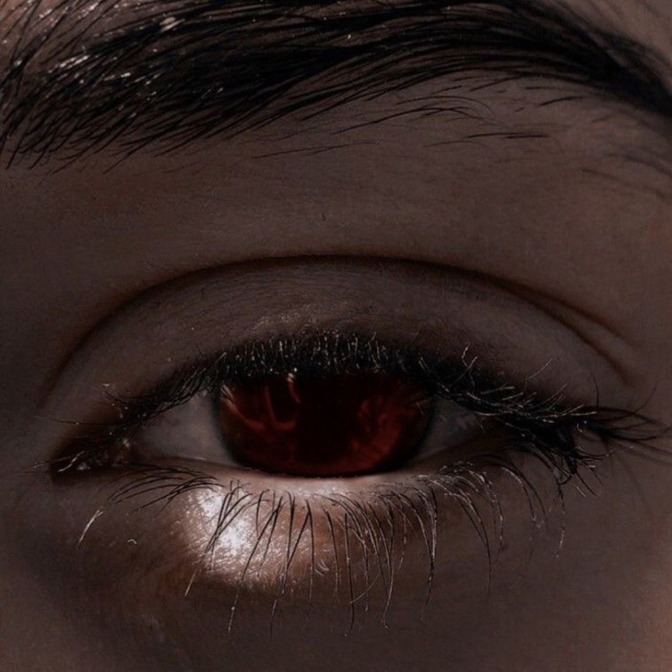 Темно коричневый цвет глаз