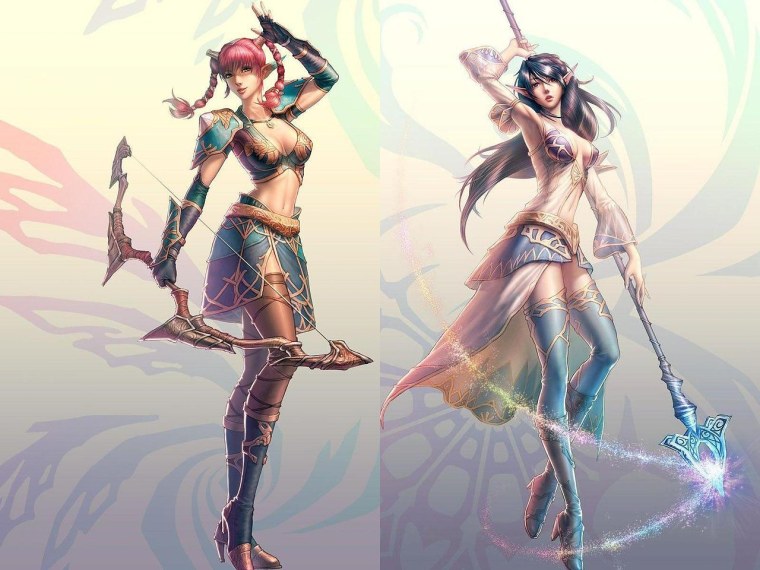 Позы с посохом