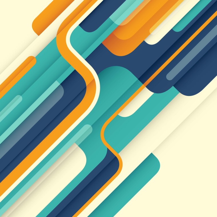 Зеленый геометрический фон